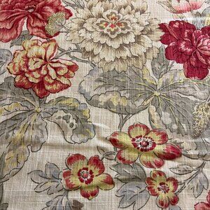 Waverly Sonnet Sublime Crimson Fabric Piece 54" x 54"